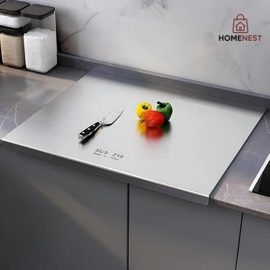 Stainless Steel Cutting Board (Big Size 40*50 Cm)