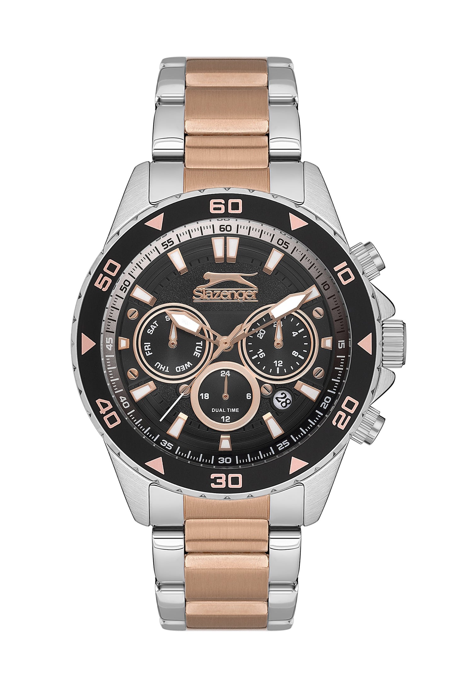 Slazenger - SL.9.2250.2.04 - Quartz Male Black Dial Watch