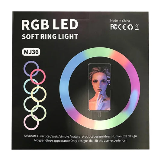 RGB Ring Light with 7ft Tripod Stand