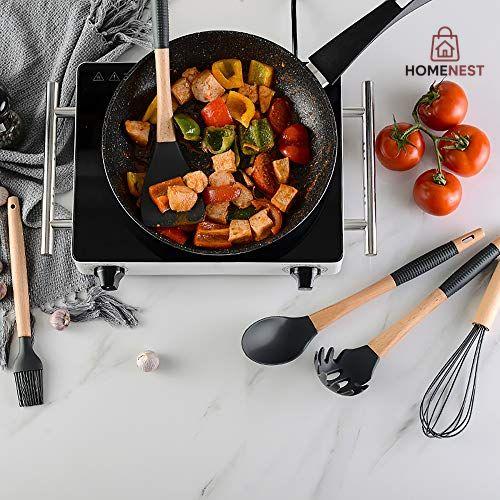 12 pcs Silicone Kitchenware Cooking Utensils Set