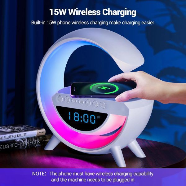 Google Speaker 3-in-1 (Speaker, Lamp, Wireless Charger)