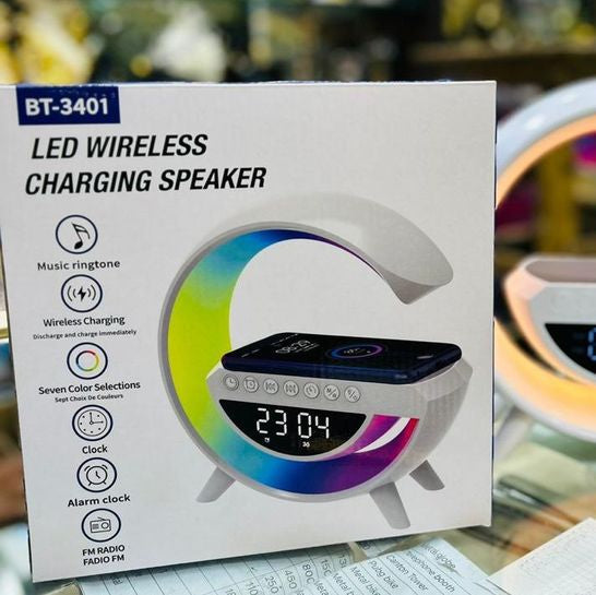Google Speaker 3-in-1 (Speaker, Lamp, Wireless Charger)