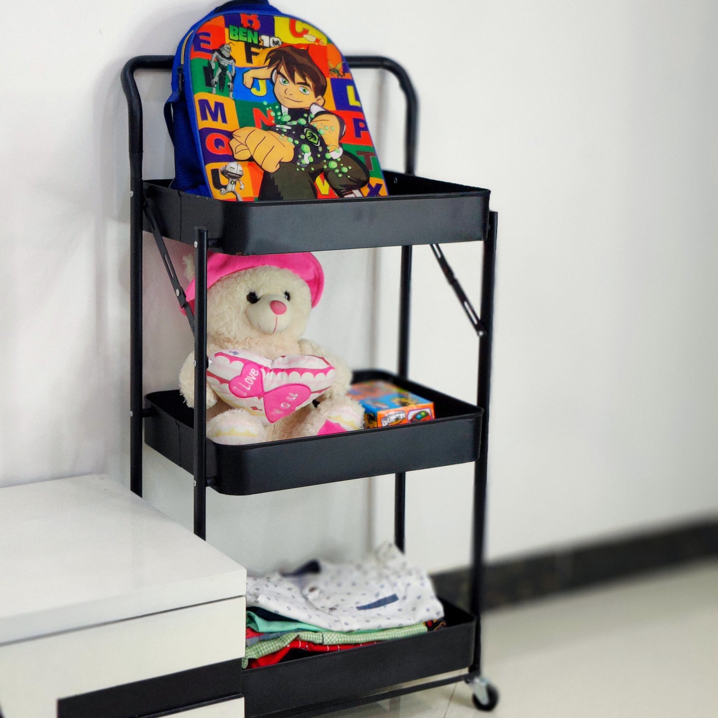 Foldable Metal Trolley