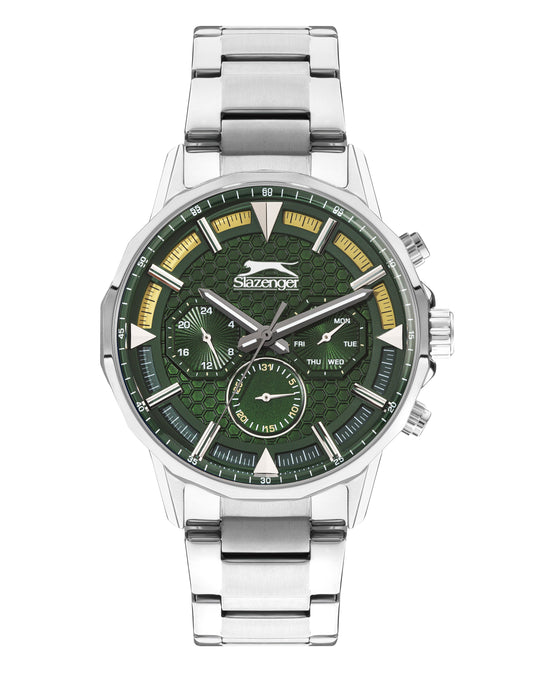 Slazenger - SL.9.2216.2.03 - Quartz Male Band Green Dial Watch