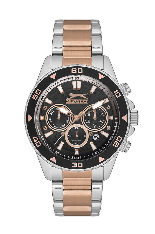 Slazenger - SL.9.2250.2.04 - Quartz Male Black Dial Watch