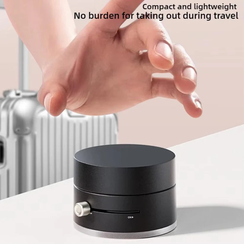 Magnetic Wireless Phone Holder with Vacuum Suction Cup | Foldable, Strong Magnetic Grip for Maximum Phone Security