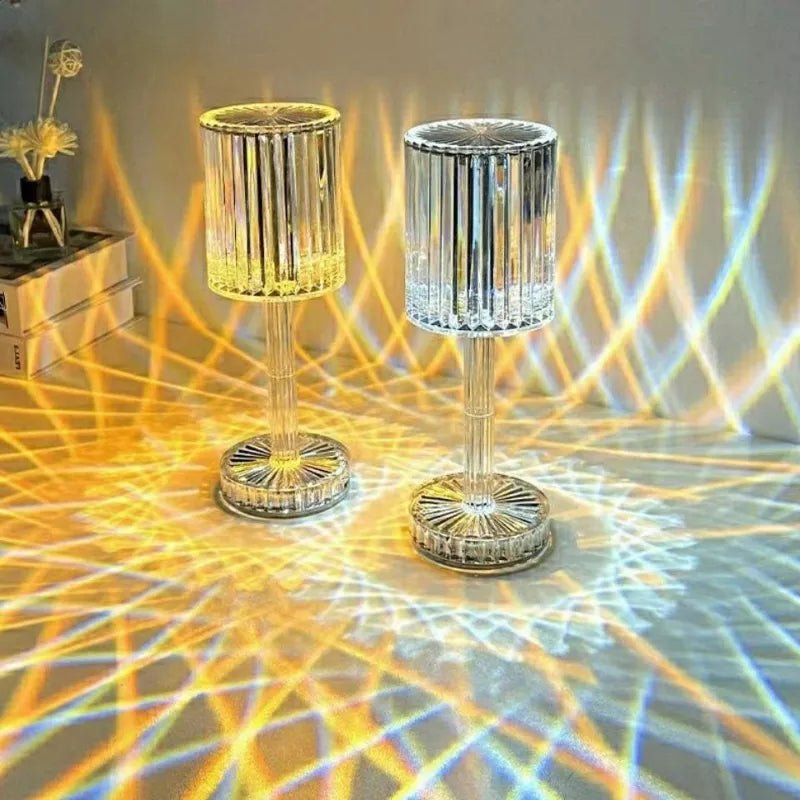 Crystal Colour Changing Lamp - Touch sensor - 16 colors