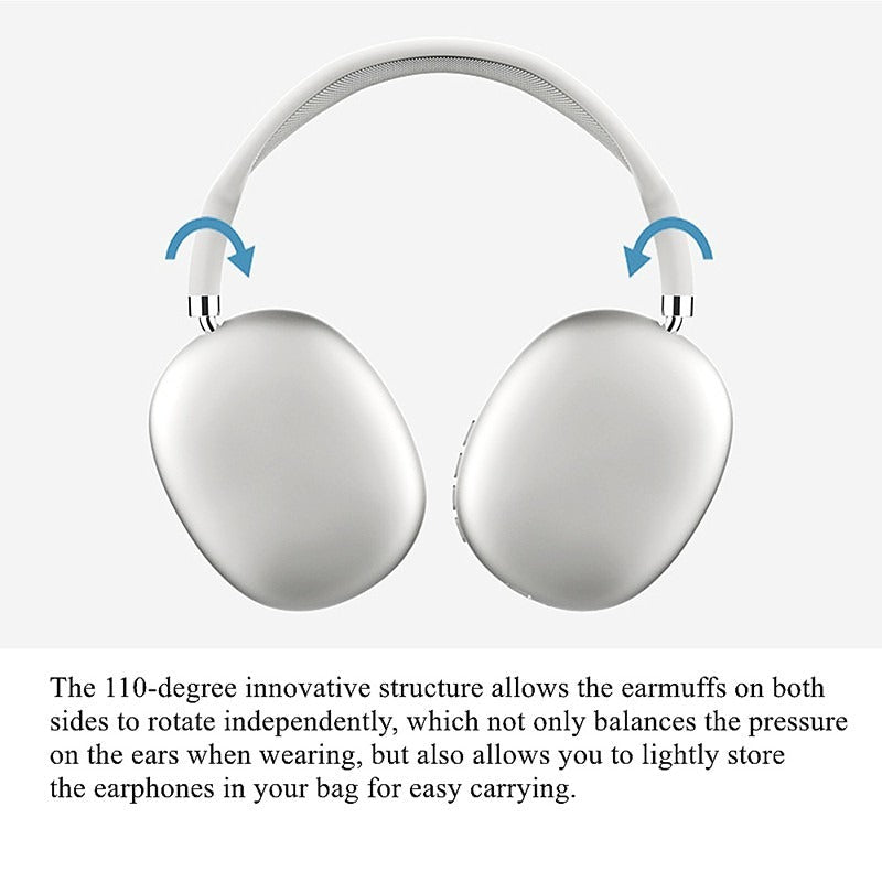 P9 Pro Max Wireless Bluetooth Headphones – Premium Over-ear Headset  For Music, Gaming, Travel, And Daily Use – Best Headset