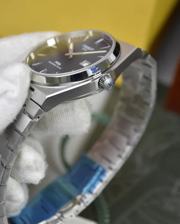 Tissot PRX Chain Watch - Silver Black