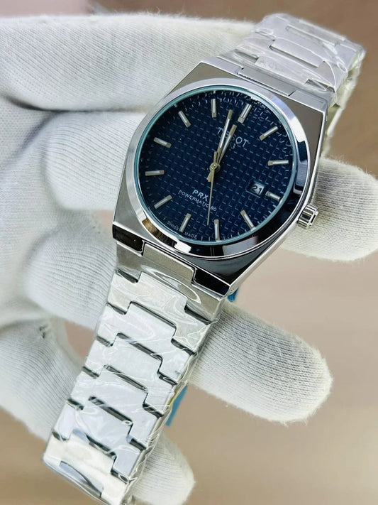 Tissot PRX Chain Watch - Silver Blue