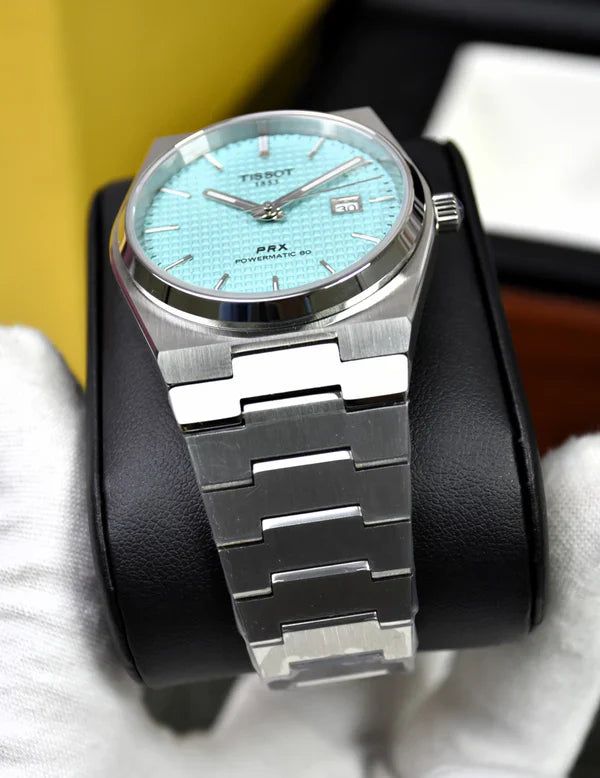 Tissot PRX Chain Watch - Silver Tiffny
